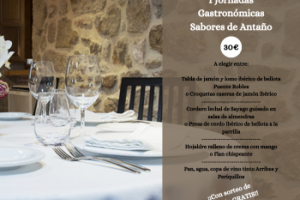 I Jornadas Gastronómicas Sabores de Antaño