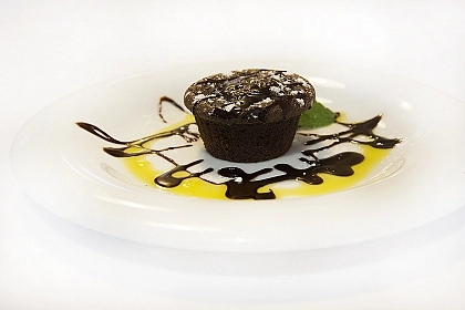 Coulant with chocolate