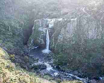 La ruta de las cascadas